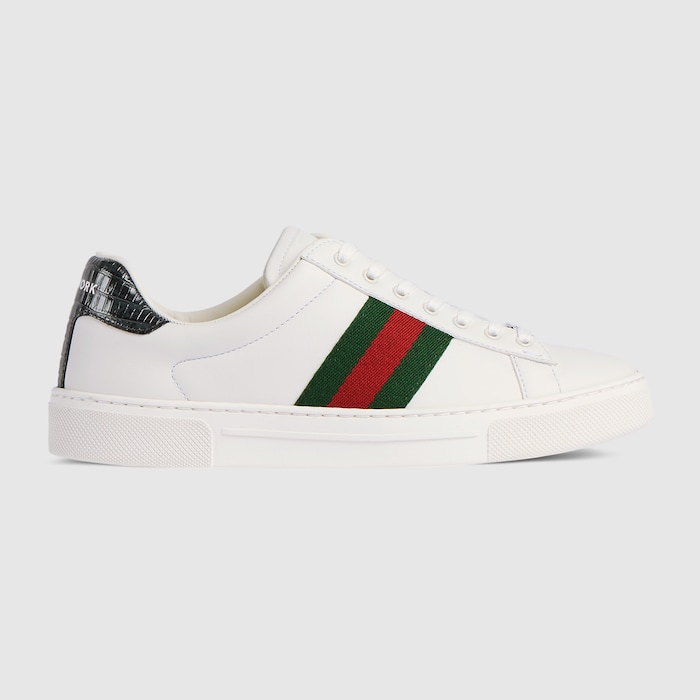 Women's Gucci Ace sneaker in white leather | GUCCI® US
