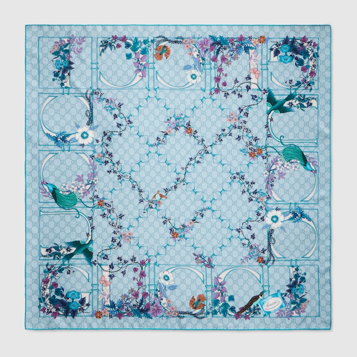 GUCCI K*様 ブルー $_12.JPG?set_id=880000500F フリンジ付き スカーフ 小物
