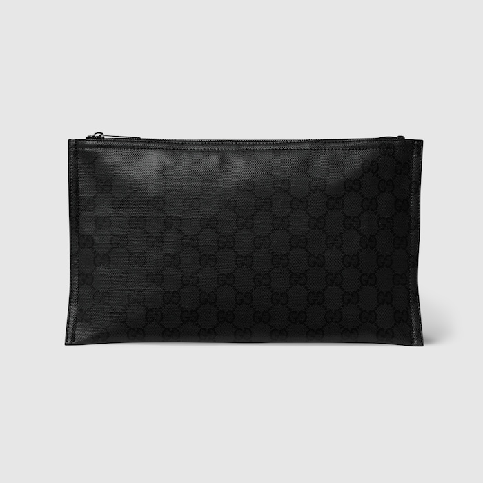 もえりん【美品】GUCCI ブラック ケース Gucci Essence Classic medium pouch in black GG canvas | GUCCI® US