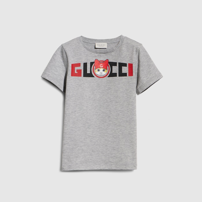 チルドレンズ〕ヒグチユウコ プリント コットン Tシャツ ・ライト