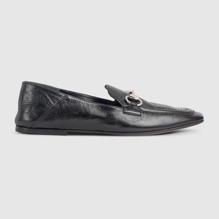 Women's Jordaan Soft loafer in black leather | GUCCI® CA
