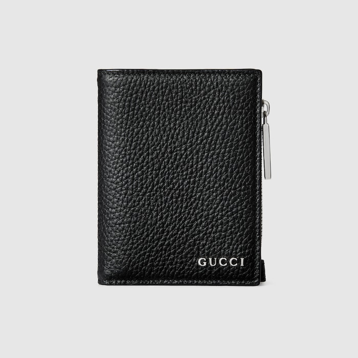 GUCCI ロゴ コインウォレット ・ブラック レザー | GUCCI公式