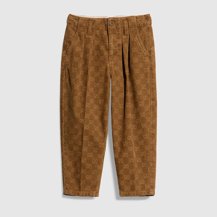 【新品未使用】GUCCI サイドストライプ コーデュロイパンツ 新品未使用】GUCCI サイドストライプ コーデュロイパンツ Gucci サイド