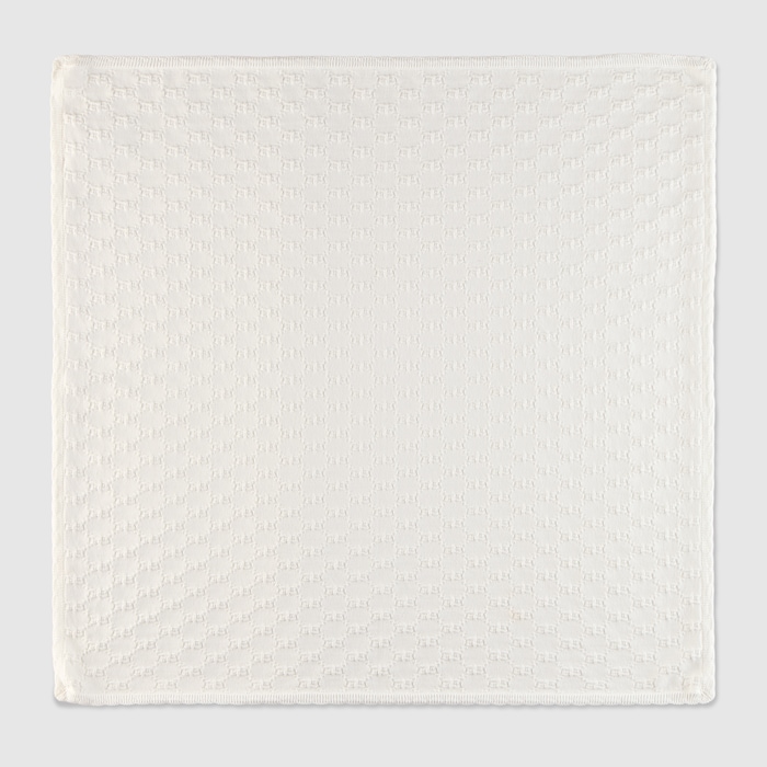 Baby GG cotton blanket in off white | GUCCI® US