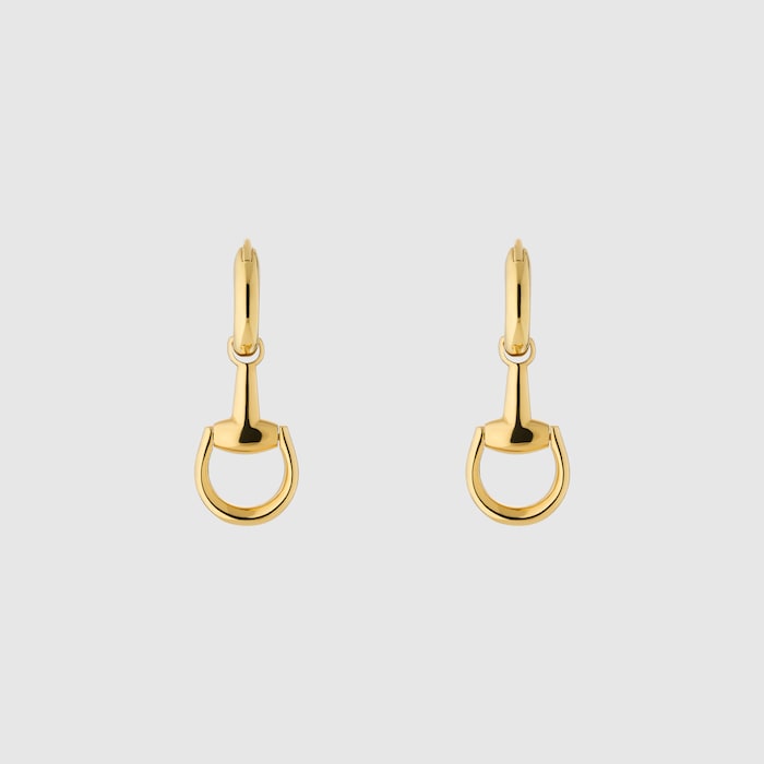 ホースビット〕18K ピアス ・18K イエローゴールド | GUCCI公式