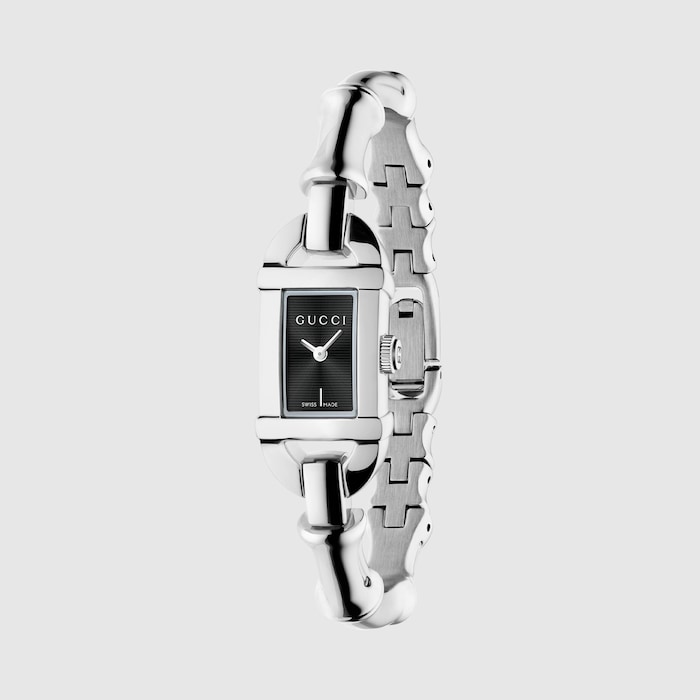 Gucci Bamboo watch, 22x17mm in steel | GUCCI® US