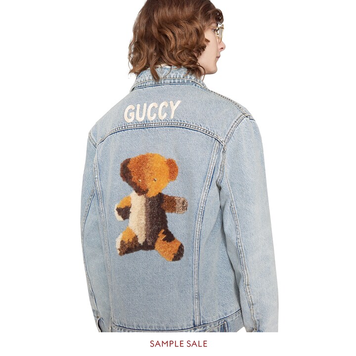 guccy denim jacket
