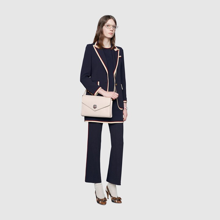GUCCI STRETCH VISCOSE JACKET,523859ZKR014663