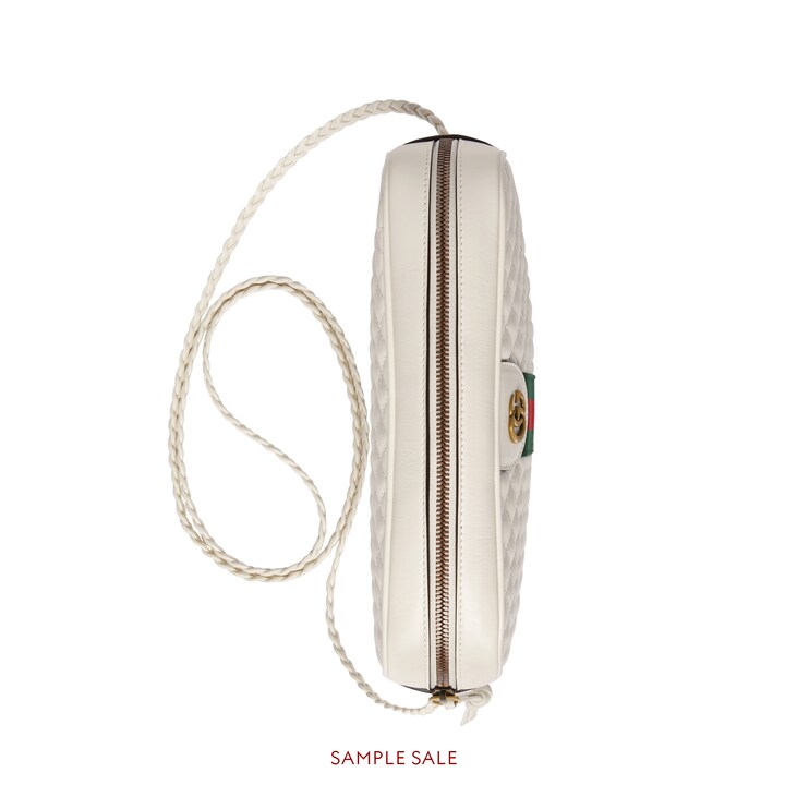 white gucci circle bag