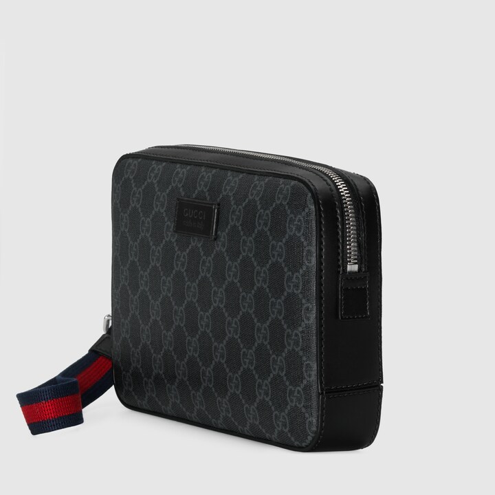 gucci common gg supreme black
