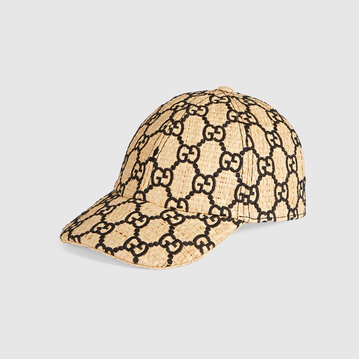 Casquette GG avec peau de serpent GUCCI® FR