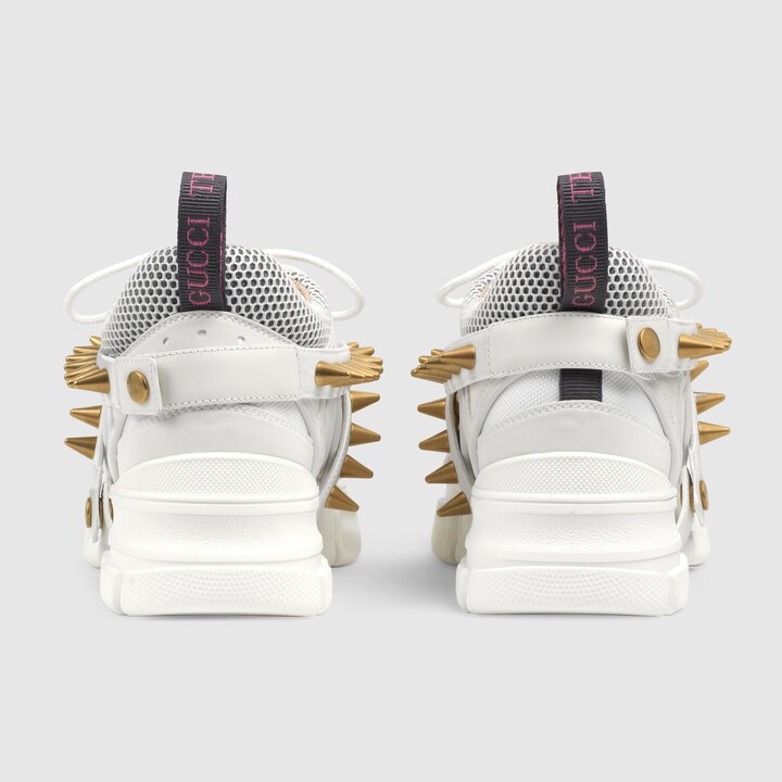 GUCCI WOMEN'S FLASHTREK SNEAKER WITH REMOVABLE SPIKES,5771519Y0709084