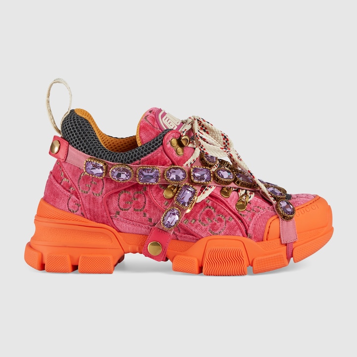 gucci sneakers orange