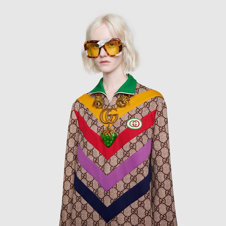 GUCCI GG SUPREME PRINT DRESS,580583XJBGT2270