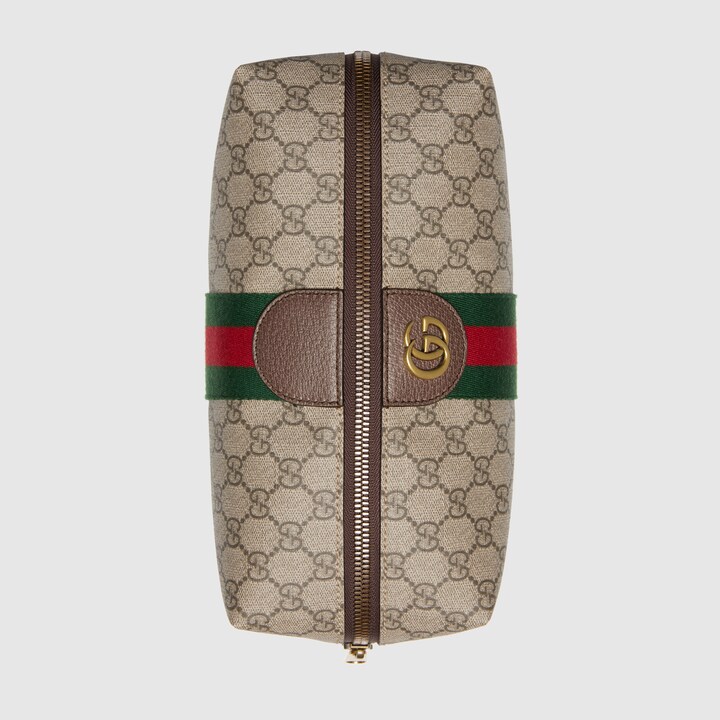 Soft GG Supreme Ophidia Toiletry Case GUCCI® US