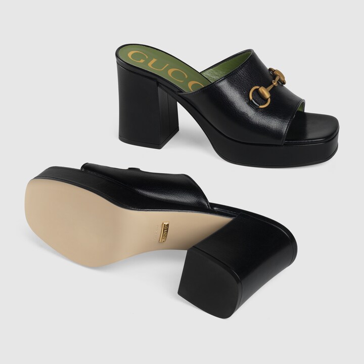 gucci heel slides