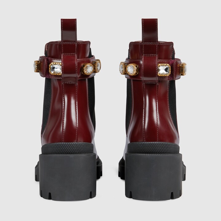 ankle boot with belt