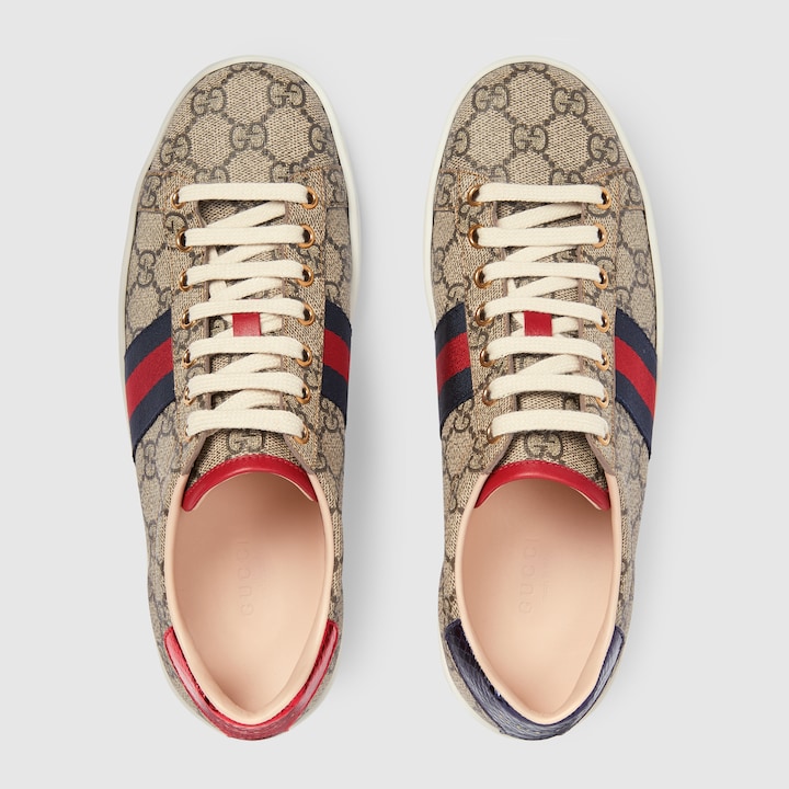 Women's Ace GG Supreme sneaker in GG Supreme GUCCI® TR