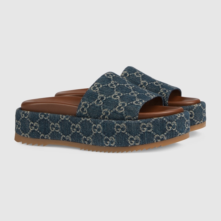 sandale gucci fourrure