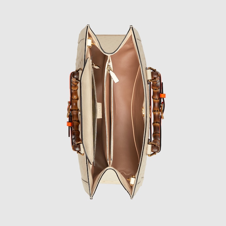 gucci diana ostrich