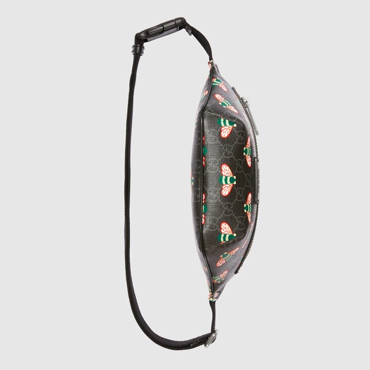 gucci bestiary belt bag with bees