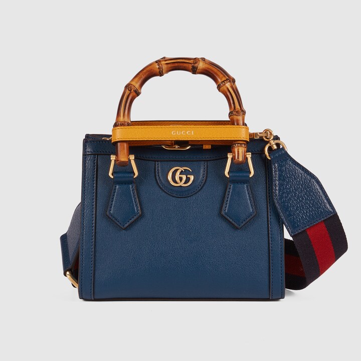 Royal blue gucci bag shop