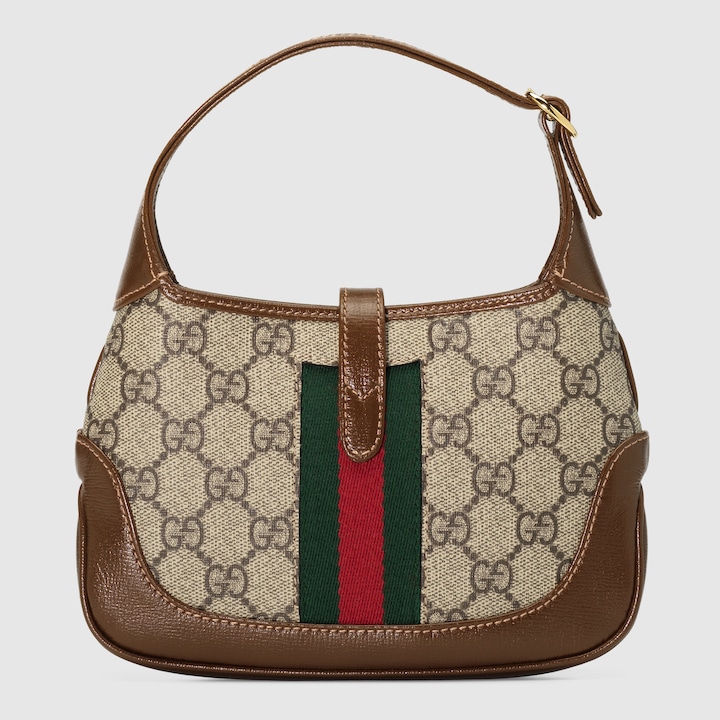 Jackie 1961 Mini Hobo Bag In GG Supreme Canvas | GUCCI® US