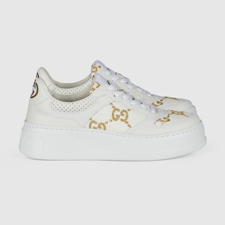 White womens gucci discount sneakers