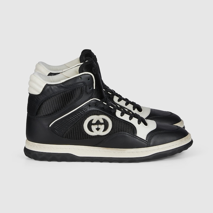 Mens gucci high new arrivals top trainers