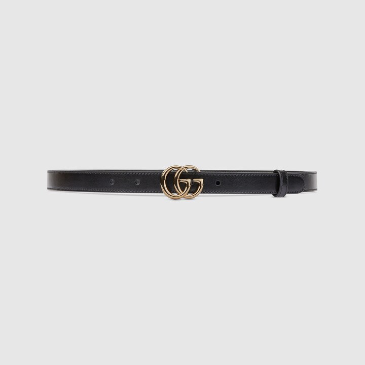 Narrow discount gucci belt