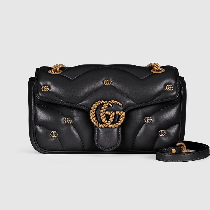 Sac à épaule petite taille 2025 à motif gg marmont matelassé