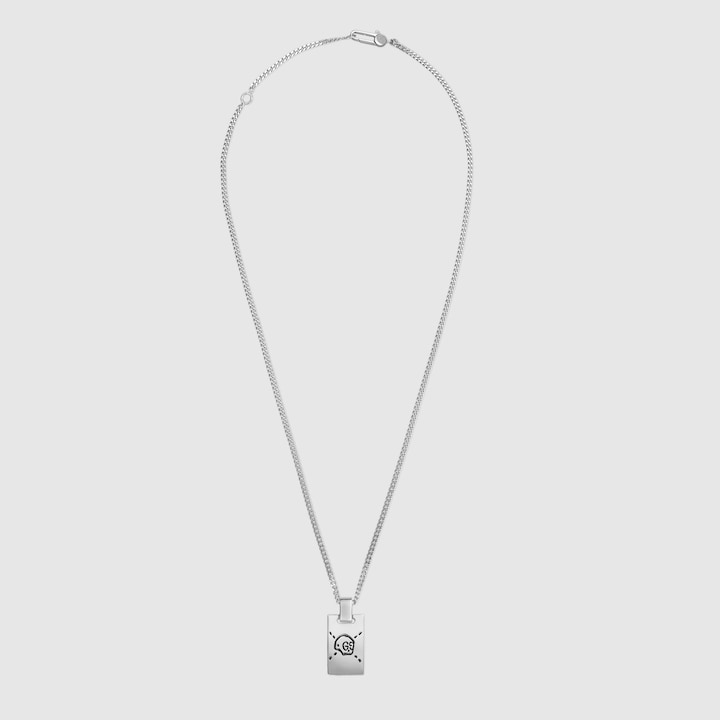 925 Sterling Silver GucciGhost Pendant Necklace GUCCI® US
