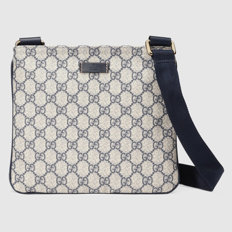 gucci messenger bag blue