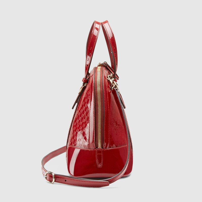 gucci microguccissima red