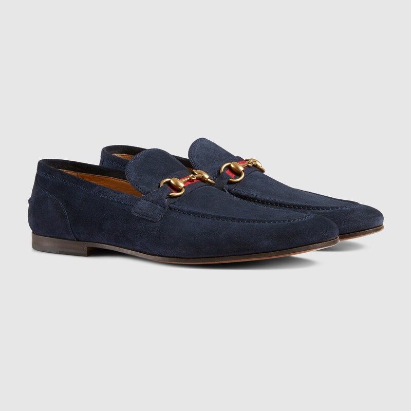 mens gucci loafers suede