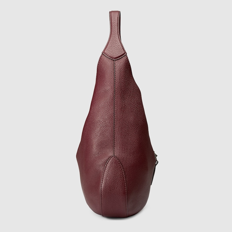 Bordeaux Jackie Soft Leather Hobo Gucci Us