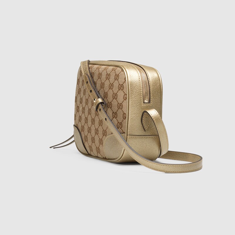 bree original gg canvas mini messenger bag