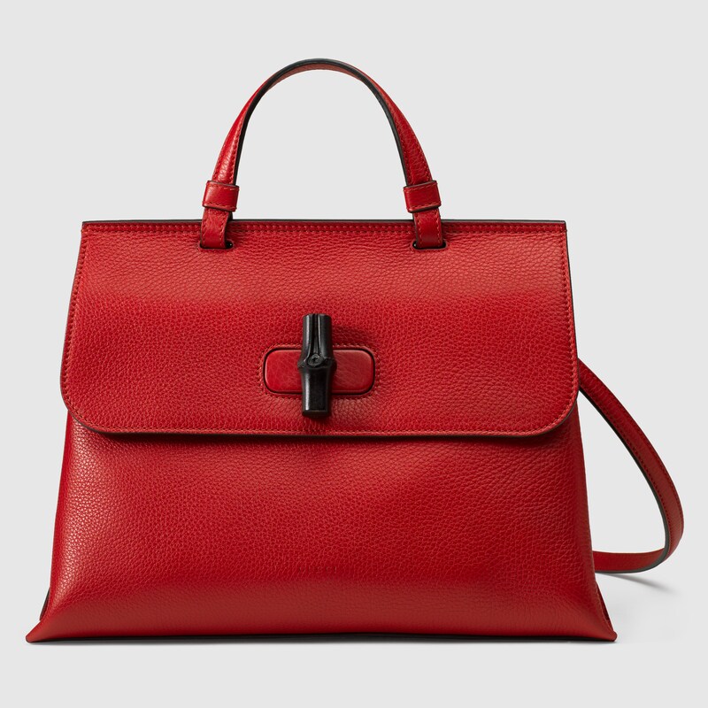 gucci bamboo top handle bag