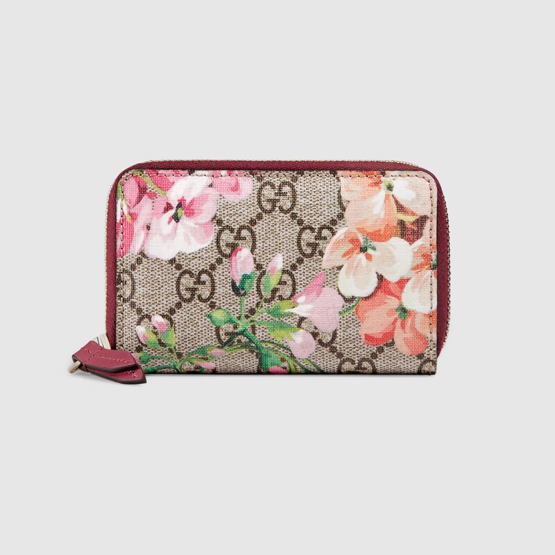 Gucci Gg Blooms Card Case In A