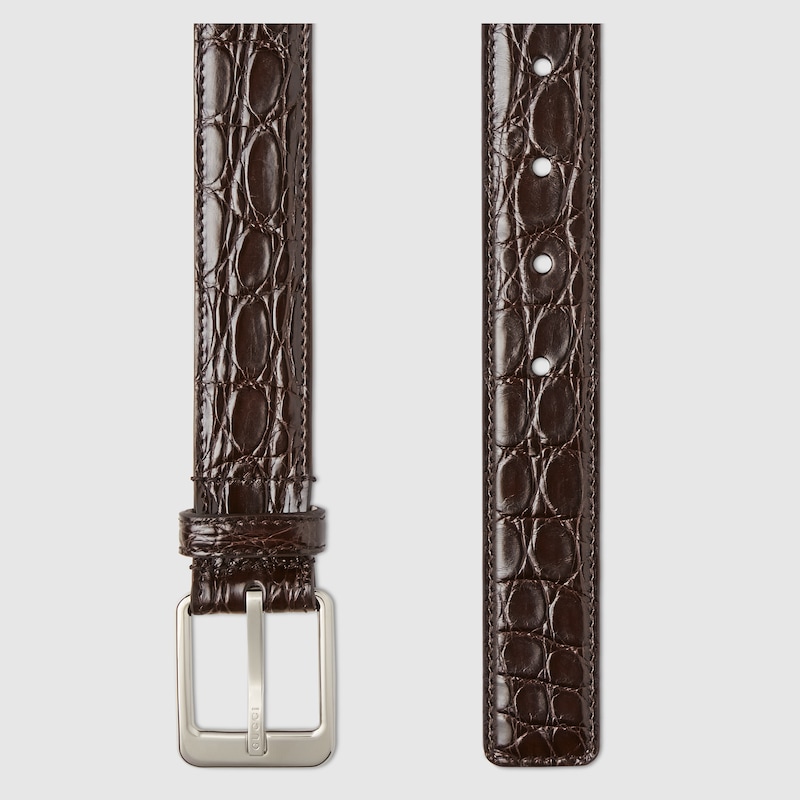 alligator gucci belt women
