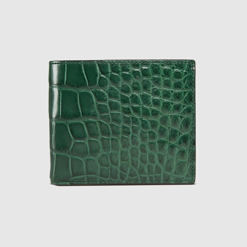 gucci crocodile wallet