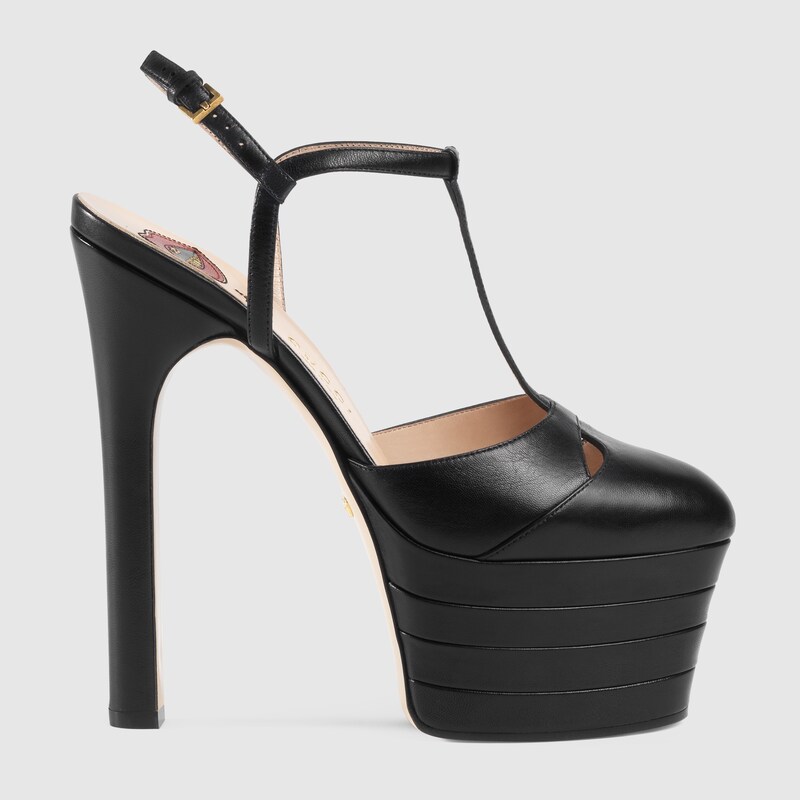 gucci high heels platform