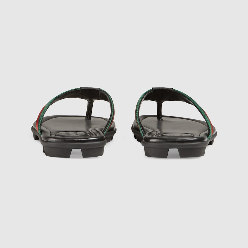 Men's thong sandal with Web