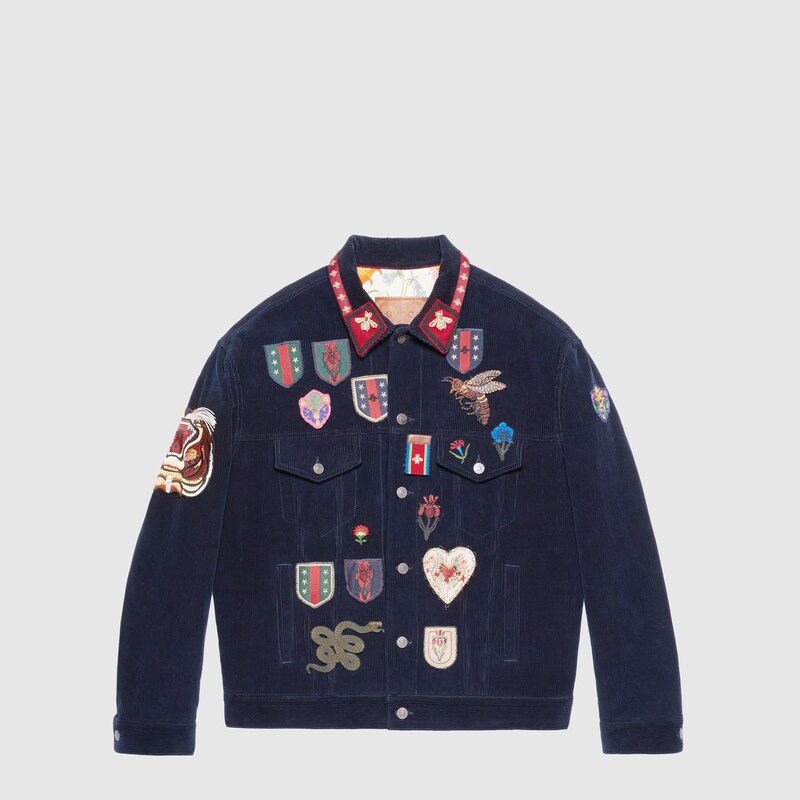 gucci mens blue velvet corduroy jacket gucci mens blue velvet corduroy jacket