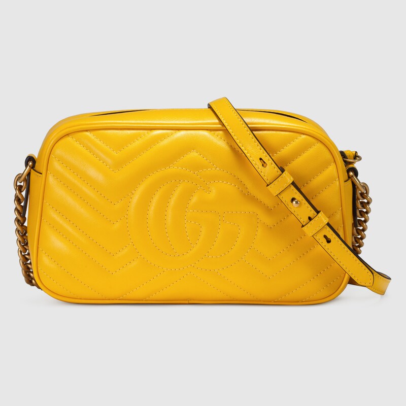 yellow gucci purse