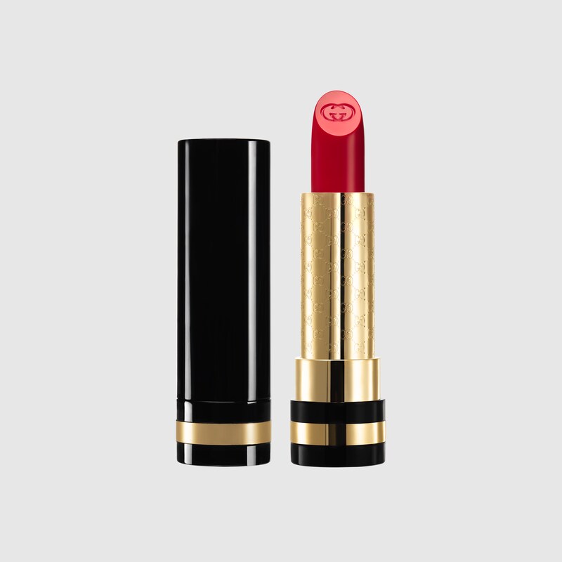 gucci iconic red lipstick