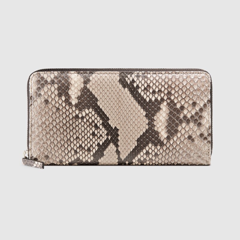 gucci snakeskin wallet