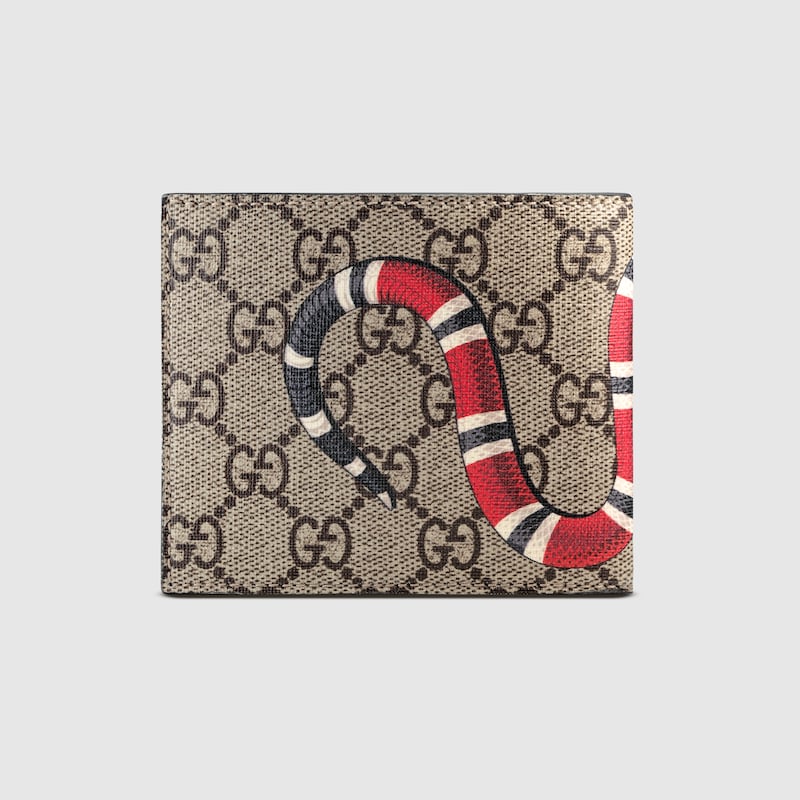 gucci wallet men snake