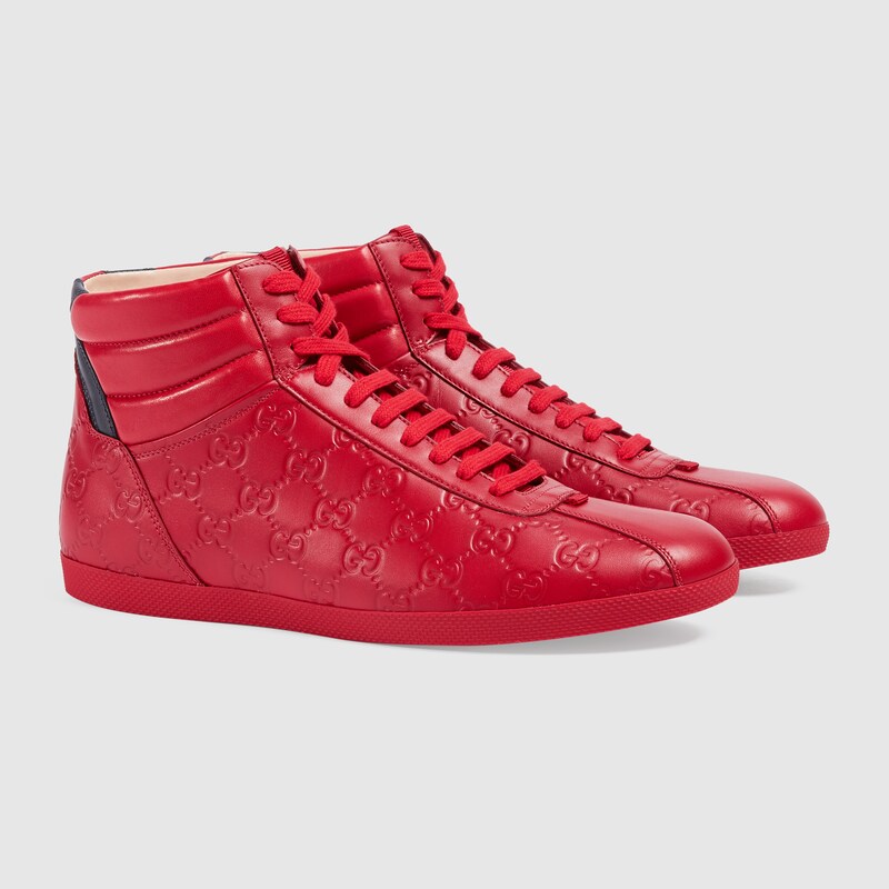 blue gucci high tops