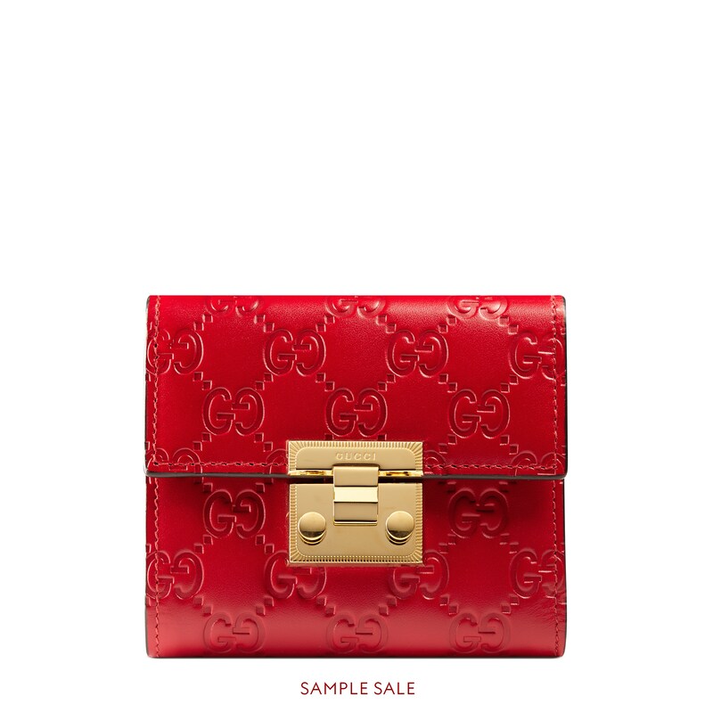 gucci padlock wallet price